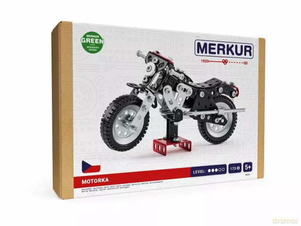 metalowe Merkur - Motor, 173 el. 5653 MERKUR [KLOCKI]
