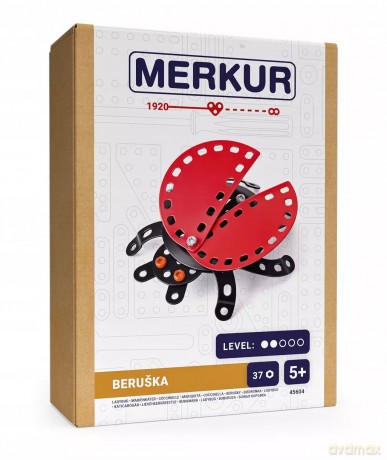 metalowe Merkur - Owad - Biedronka, 37 el. 45604 MERKUR [KLOCKI]