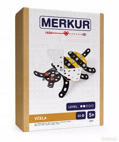 metalowe Merkur - Owad - Pszczoła, 55 el. 8203 MERKUR [KLOCKI]