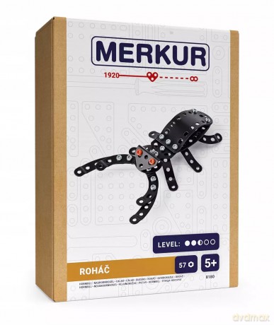 metalowe Merkur - Owad - Rogacz, 57 el. 8180 MERKUR [KLOCKI]