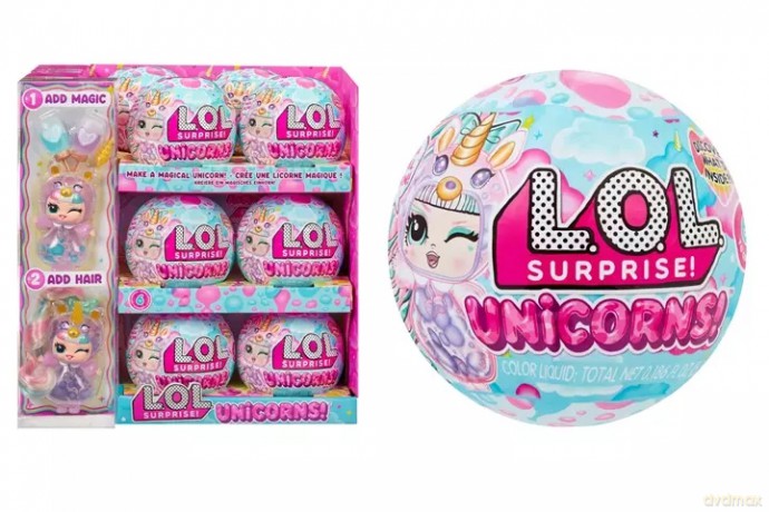MGA L.O.L. Surprise Unicorn Tots mix 121343 33disp