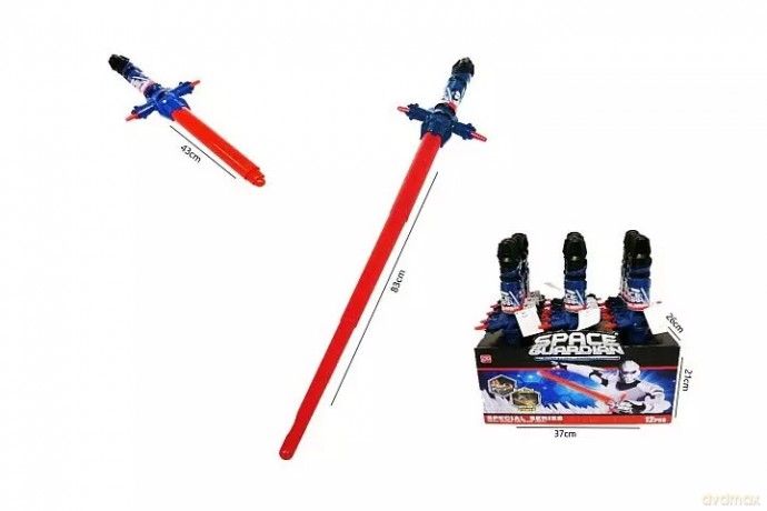 Miecz laserowy rozkładany św/dźw 83cm H13795 49497