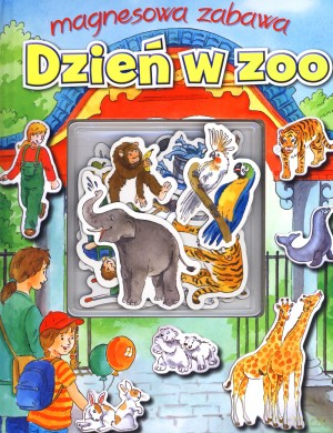 Dzień w zoo. Magnesowa zabawa [KSIĄŻKA]