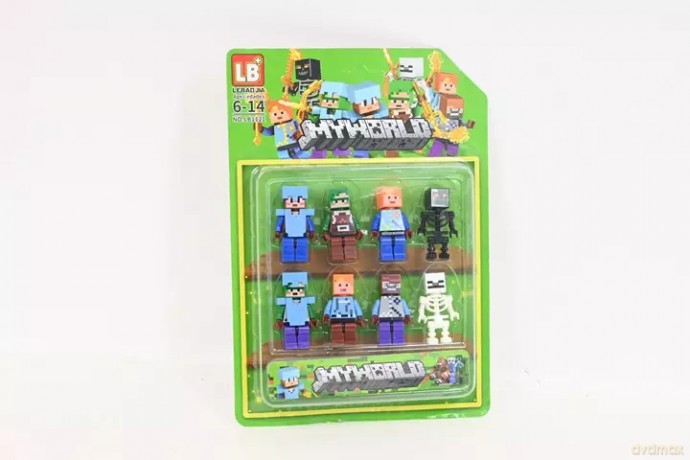 MINE figurki klockowe 8szt 71215 08964