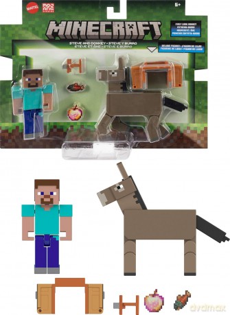 Minecraft Figurki podstawowe 2-pak JCN54 [FIGURKA]