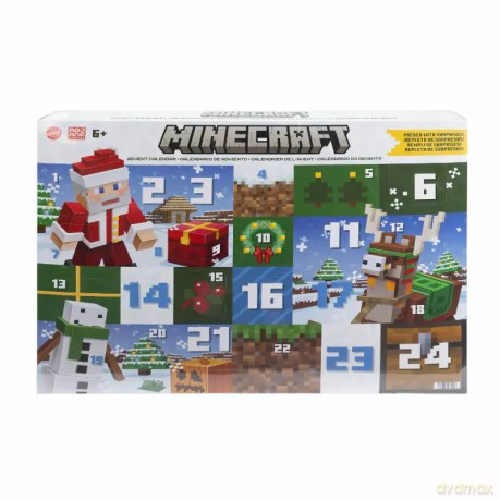 Minecraft Kalendarz Hxm86 Pud6 [FIGURKA]