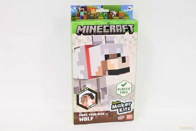 Minecraft zbuduj figurkę Wilka