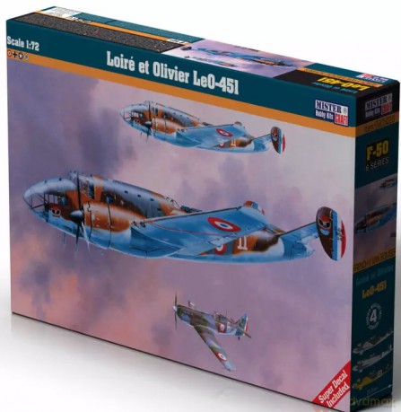 Model Lioré et Olivier LeO 451, 1:72