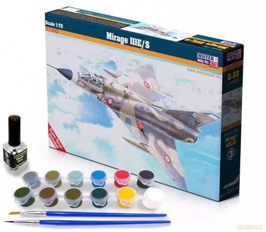 Model samolotu E-33 Mirage III E/S, 1:72