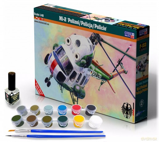 Model samolotu F-153 Mil Mi-2 Polizei, 1:48