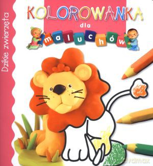 Dzikie zwierzęta. Kolorowanka dla maluchów - Emilie Beaumont, Nathalie Belineau [KSIĄŻKA]