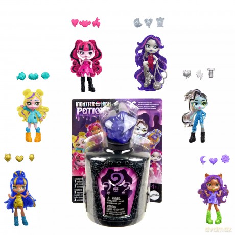 Monster High Eliksiry minilalka S1 [FIGURKA]