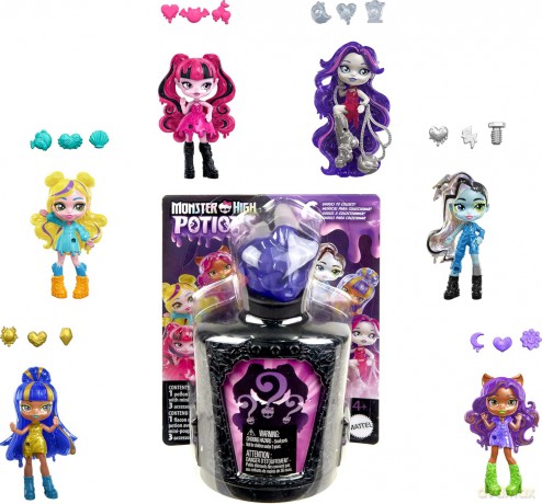 Monster High Eliksiry minilalka S1 [FIGURKA]