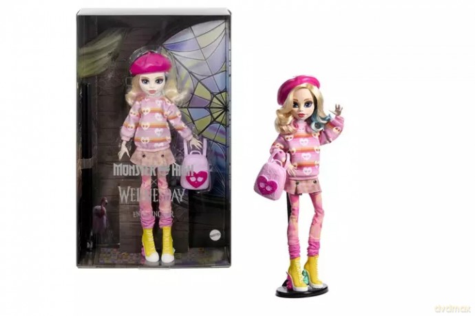 MONSTER HIGH Wednesday Enid Sinclair lalka HXJ05