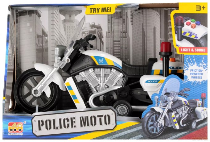 Motocykl Policja B/o 32x22x13 Mc Wb 24
