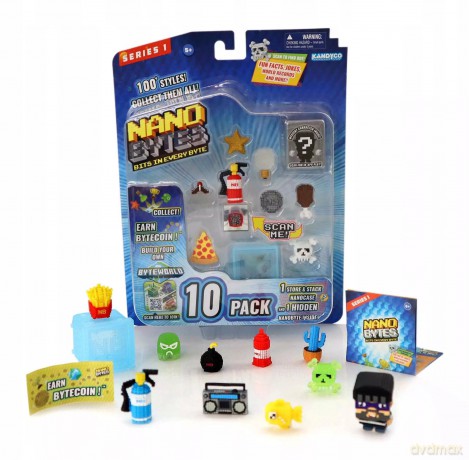 Nanobytes Blister 10 Element Gra Qr Reklama [FIGURKA]