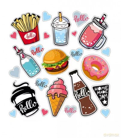 Naplamki DTF 15x20 Fries