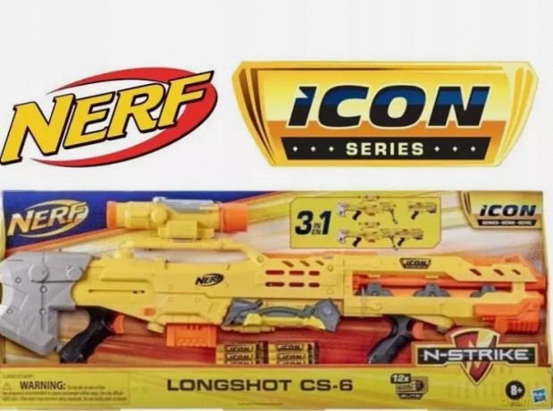 NERF N-Strike Longshot CS-6 3w1 E8886 /2
