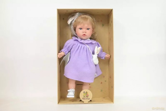 NINES lalka Susette 45cm sukienka róż 45128