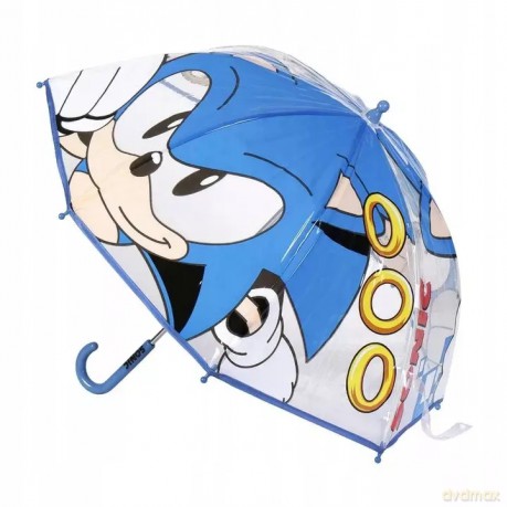 Parasol Dzieciecy Sonic 45cm niebieski Pud24