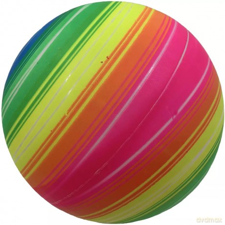 Piłka gumowa Enero Rainbow 26cm
