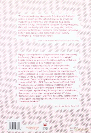 Ekonomika kultury. Od teorii do praktyki - Bohdan Jung [KSIĄŻKA]