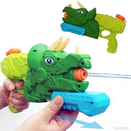 Pistolet Na Wodę Dinozaur Pompa Wodna 450 Ml Wiek 3+ Wielkanoc Lato
