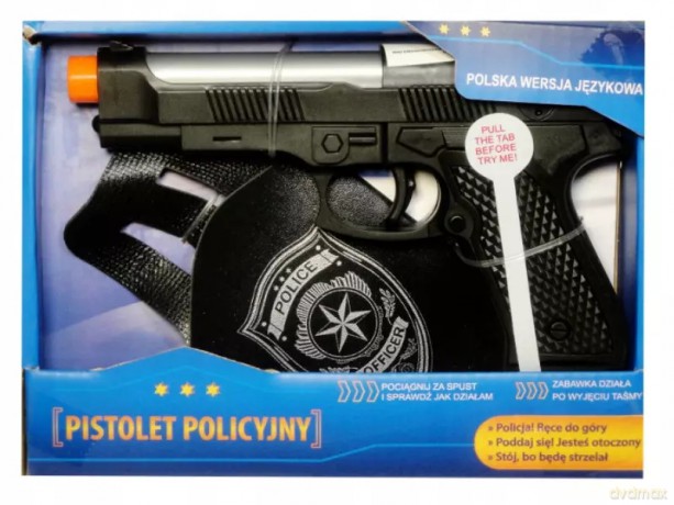 Pistolet z polskim modułem głosowym Swede G7568