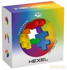 Plus-Plus Hexel Display
