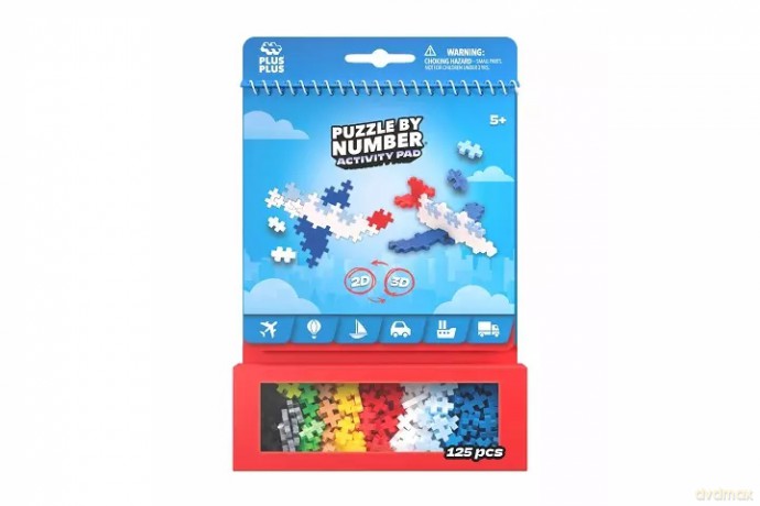 Plus-Plus PuzzleByNumb ActPad Transport 3990 09932