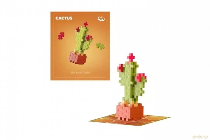 Plus-Plus roślinki Cactus 4343 11058