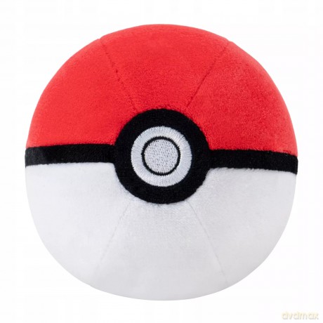 Pokemon Maskotka PLUSZOWY POKE BALL Czerwony 12 cm PKW3539