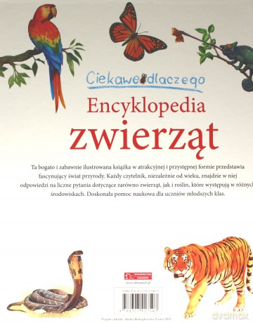 Encyklopedia zwierząt. Pytania i odpowiedzi - Andrew Charman, Jackie Gaff, Rod Teodoru [KSIĄŻKA]