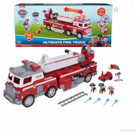 Psi Patrol Duży Wóz Strażacki Światła Dźwięki Figurki Paw Patrol 60cm [FIGURKA]