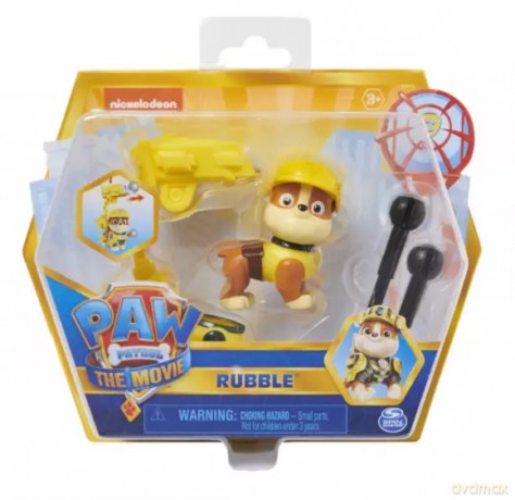 Psi Patrol. Rubble z akcesorium [FIGURKA]