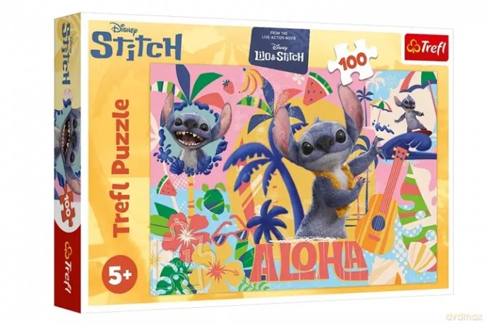 TREFL 100 el. Stitch i przyjaciele w akcji 16495 [PUZZLE]