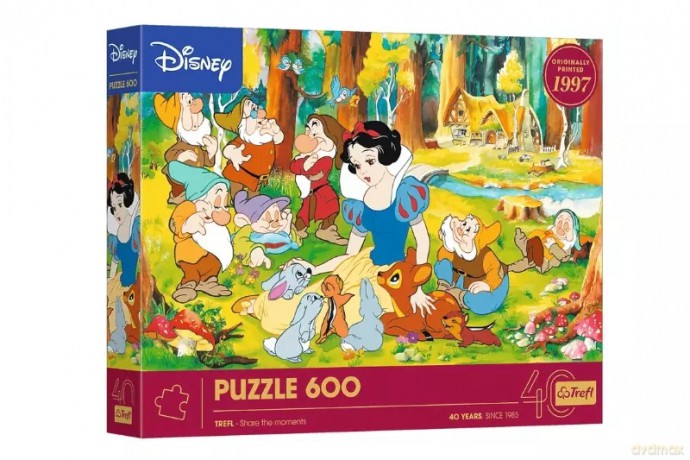 PUZZLE 600 el. 40lecie Trefl-Królewna Śnieżka 37603