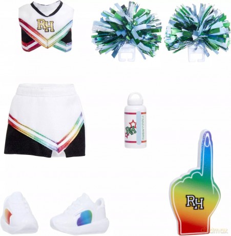 Rainbow High Fashion zestaw Pep Rally - stroje