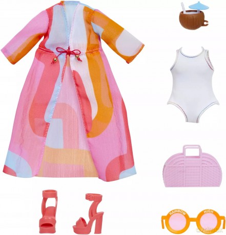 Rainbow High Fashion zestaw Pool Theme - stroje