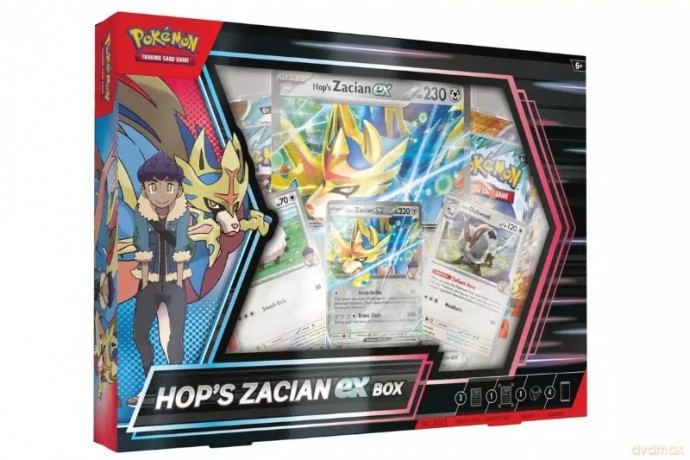 Rebel Pokemon TCG:Hops Zacian Ex Box 06581