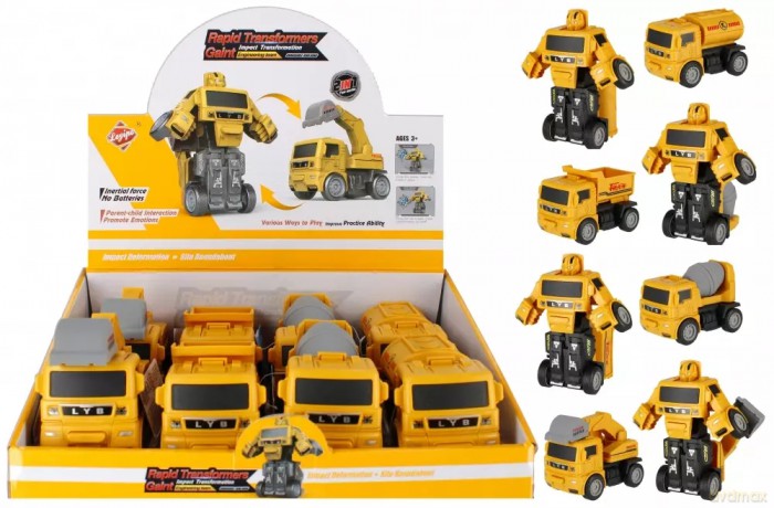 Robot Auto 12cm Bud Mc Disp 8/x/96