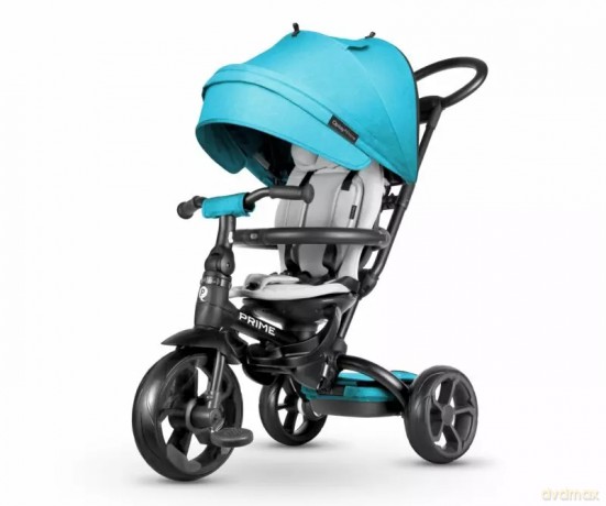 Rowerek trójkołowy Qplay New Prime blue niebieski Milly Mally
