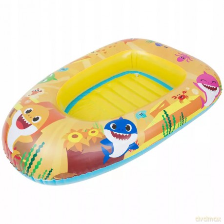 Sambro Żółty Pontonik Baby Shark 100x70cm