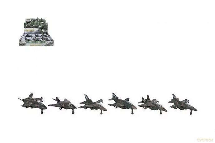 Samolot militarny 12-13,5cm metal 520435 45812
