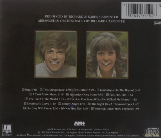 The Carpenters: Now And Then [CD]