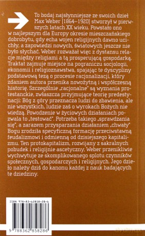 Etyka protestancka a duch kapitalizmu - Max Weber [KSIĄŻKA]