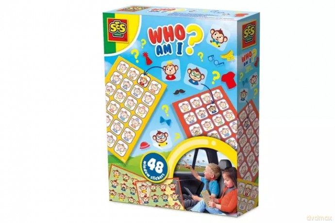 SES Kim jestem naklejki na szybę 02406 24062