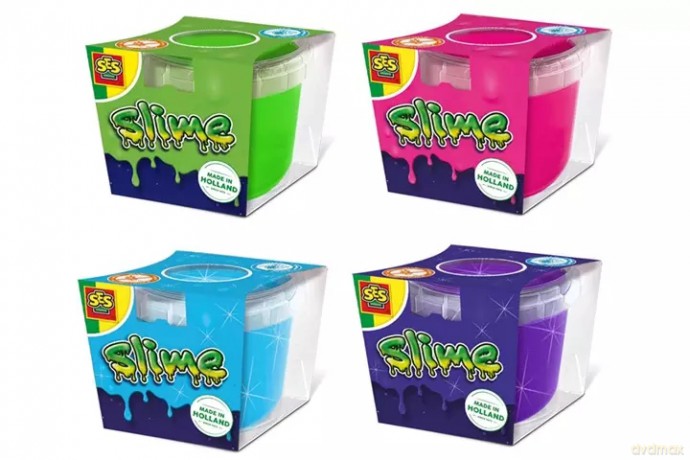 SES Slime 4koloryx140g mix 15040 50402