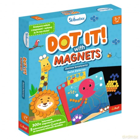 Skillmatics, Dot It! Świat zwierząt. Zestaw kreatywny