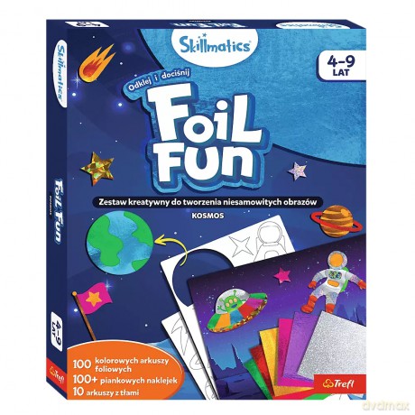 Skillmatics, Foil Fun. Kosmos. Zestaw kreatywny